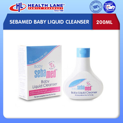 SEBAMED BABY LIQUID CLEANSER (200ML)